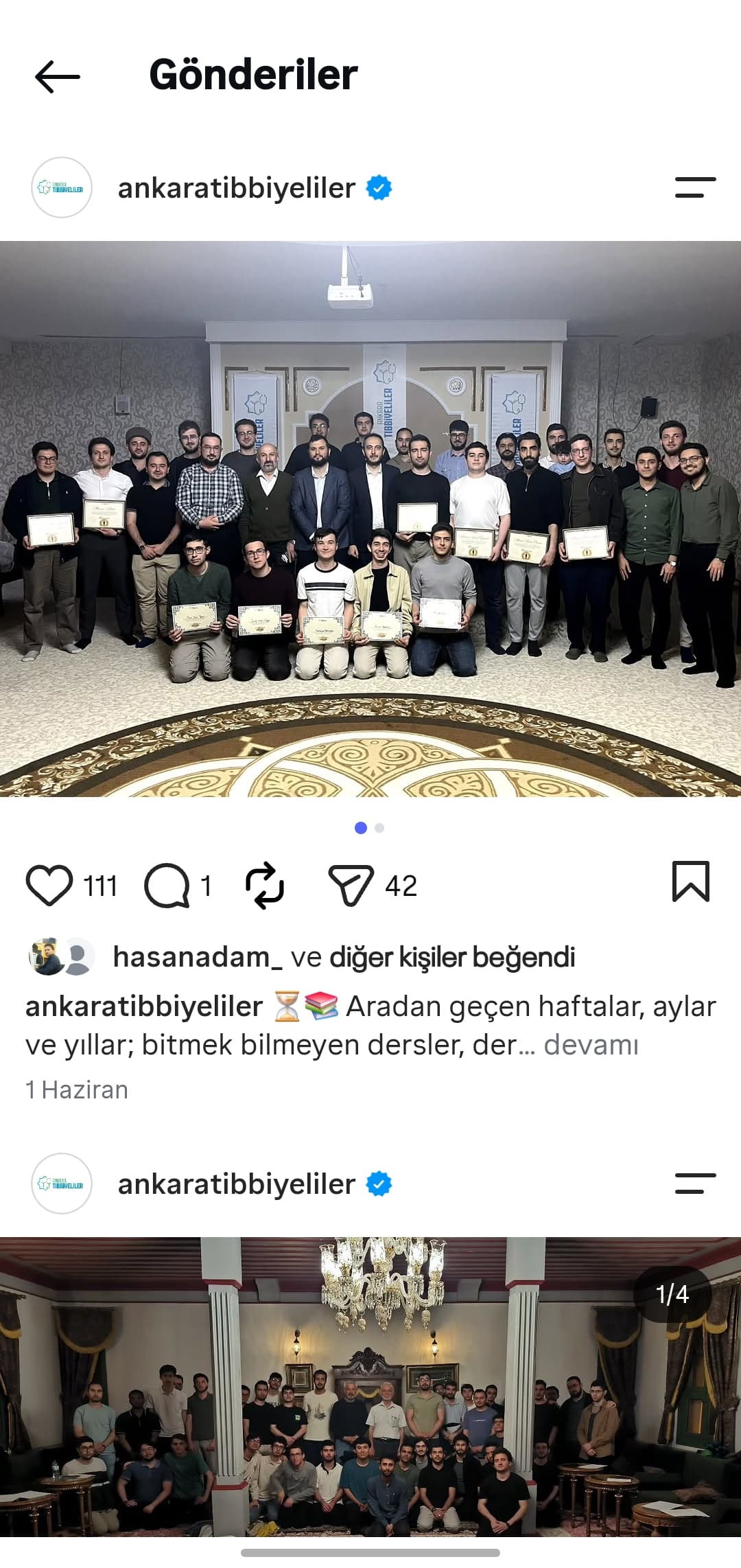 Ankara Tıbbiyeliler Instagram - 3